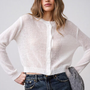 Relaxed Fit Knit Cardigan