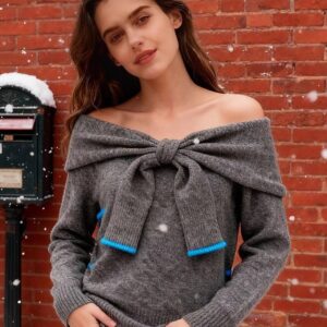 Elegant One Shoulder Fitted Knit Top